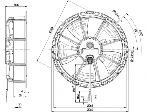 Ebmpapst W1G230-EB89-01 фото 2